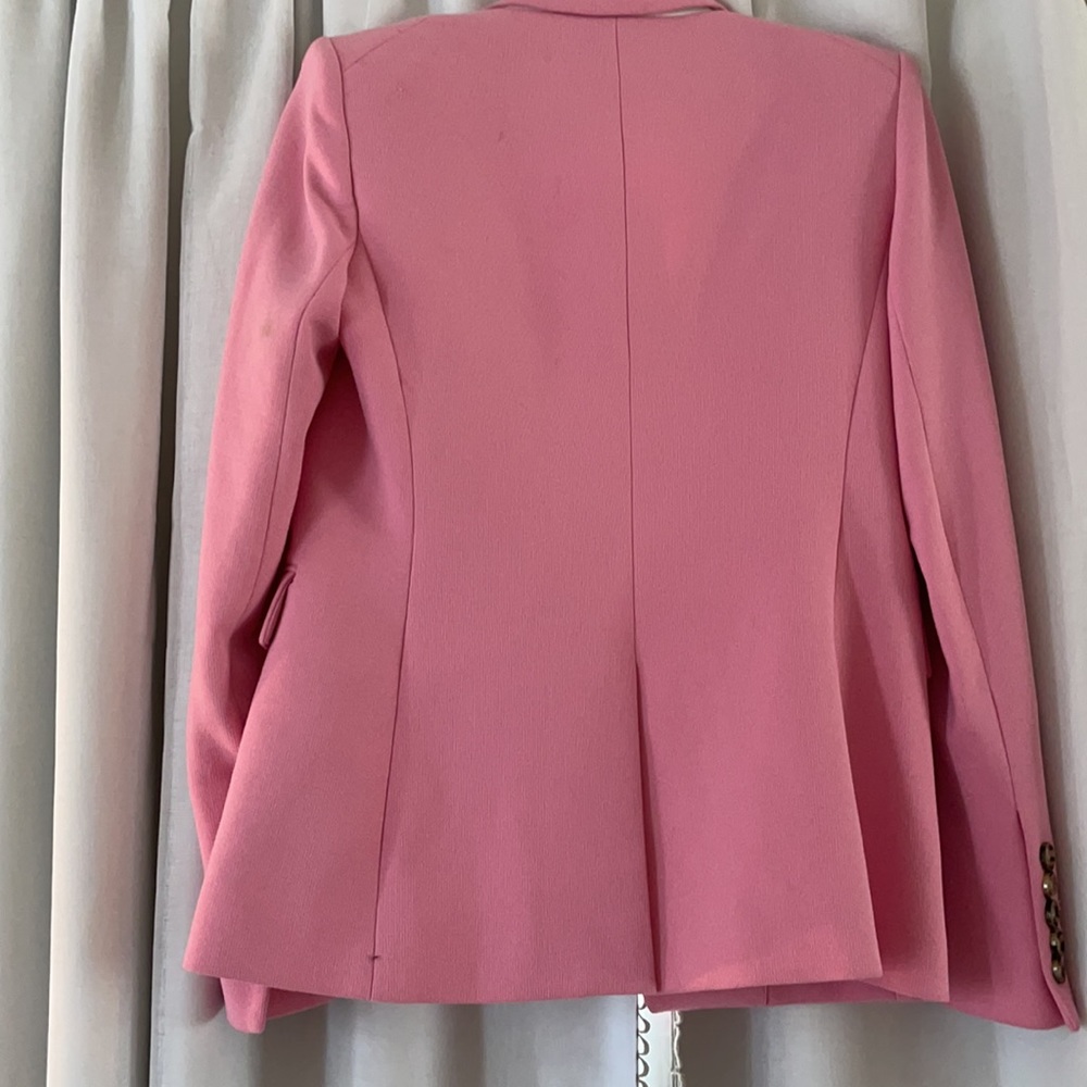 Veronica Beard Miller Dickey Pink Jacket Power Blazer sz 8 - Picture 8 of 11